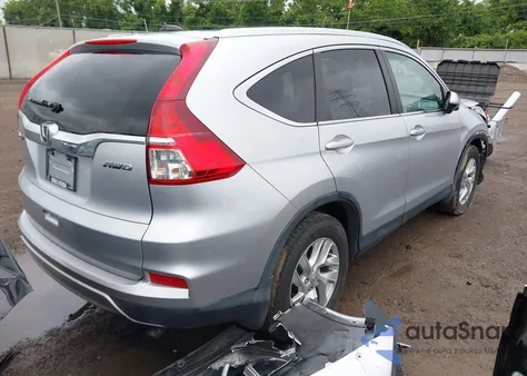 2015 Honda Cr-V Ex-L z USA, uszkodzony, nr VIN 2HKRM4H7XFH701757